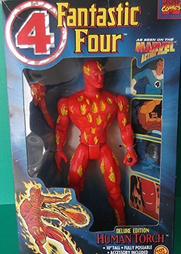 Amazon.com: Marvel Comics Fantastic Four Human Torch Deluxe